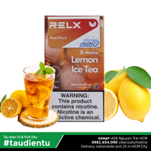 U Hút Tinh Du V Trà Chanh The Mát Tu Relx Pro Infinity Vape Pod System Juice Eliq Lemon Ice Tea