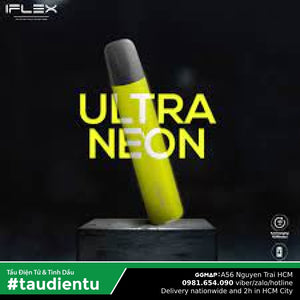 B Tu Hút Iflex Vape Pod System Kit Xanh D Quang Ultra Neon