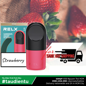 U Hút Tinh Du V Dâu The Mát Tu Relx Infinity Vape Pod System Juice Eliquid Fresh Red Ice Strawberry