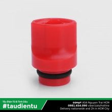 Drip Tip 510 Plastic Red Flat Mouthpiece - U Hút Dt Nha Màu Driptip