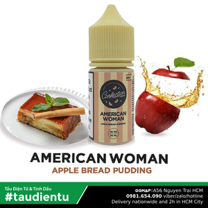 Tinh Du Vape M V Bánh Pudding Táo Béo Không The Confection Juice Eliquid Usa American Woman Apple