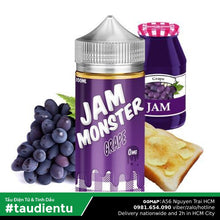 Tinh Du Vape M V Mt Nho Bánh Mì B Sa Béo Không The Jam Monster Juice Eliquid Usa Grape Toast Butter