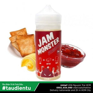 Tinh Du Vape M V Mt Dâu Tây Béo Không The Jam Monster Usa Juice Eliquid Strawberry No Ice Hút Tu