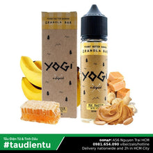 Tinh Du Vape M V Ng Cc Dinh Dng Chui B U Phng Yogi Juice Eliquid Peanut Butter Banana Granola Bar