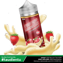 Tinh Du Vape M V Dâu Sa Béo Không The Custard Monster Usa Juice Eliquid Strawberry Creamy No Ice Hút