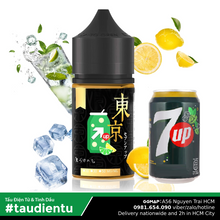 Tinh Du Vape V 7Up The Mát M Tokyo Golden Serise Usa Juice Eliquid Iced Seven-Up Hút Salt Nic 35