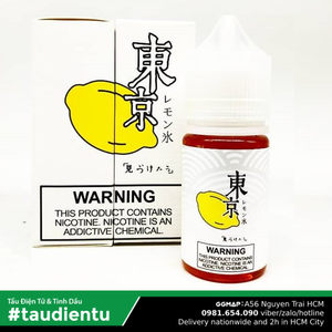 Tinh Du Vape V Chanh The Mát M Tokyo Usa Juice Eliquid Iced Lemon Hút Salt Nic 35 30Ml