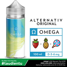 Tinh Du Vape V Dâu Da The Mát M Alternativ Original Omega Usa Juice Eliquid Iced Strawberry