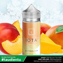 Tinh Du Vape V Xoài Ào The Mát Alternativ Original Iota Mango & Peach Juice E-Liquid Freebase 100Ml